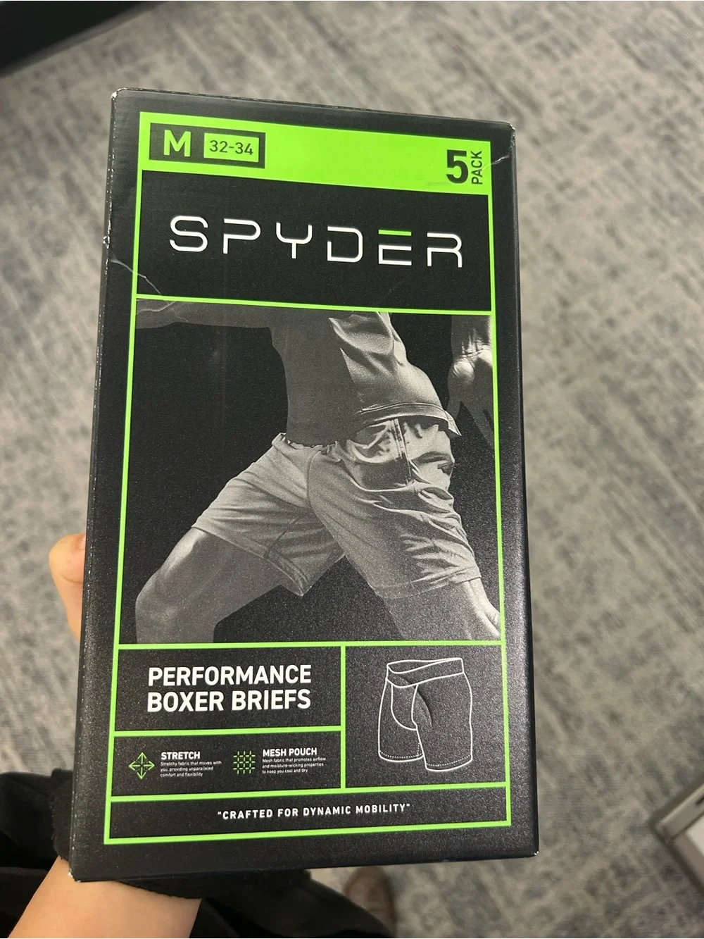 Spyder Performance Boxer Briefs - 5 Pack